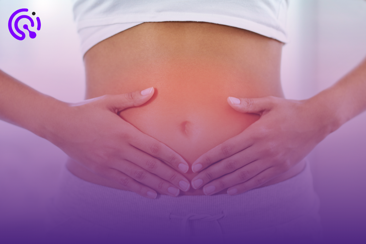 Functional gut health drink concept showing probiotics, prebiotics, and postbiotics supporting immunity, skin health, mood, weight management, and metabolic balance.